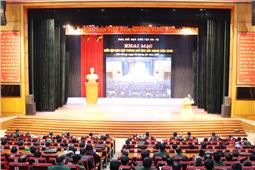 Khai mạc diễn tập khu vực phòng thủ tỉnh Bắc Giang